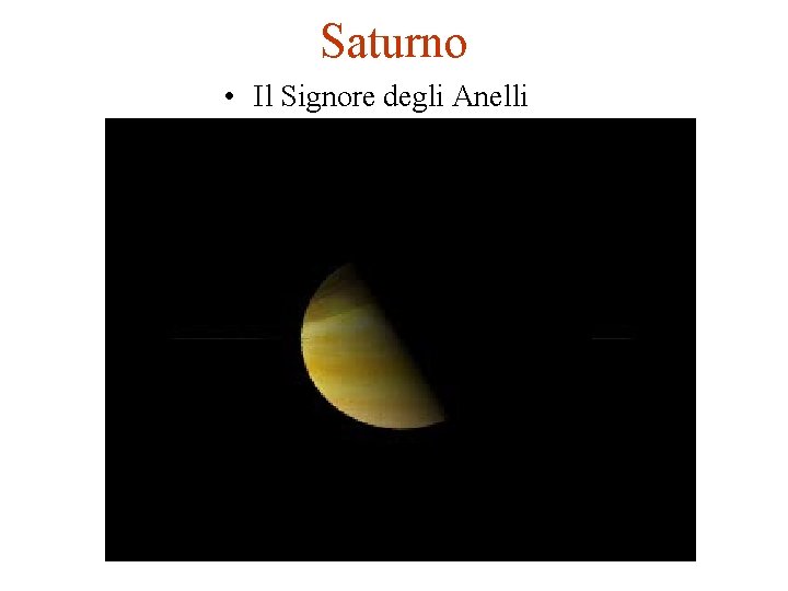 Saturno • Il Signore degli Anelli 