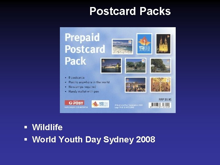 Postcard Packs § Wildlife § World Youth Day Sydney 2008 