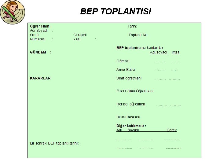 BEP TOPLANTISI 