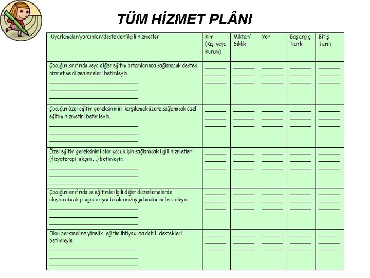 TÜM HİZMET PL NI 