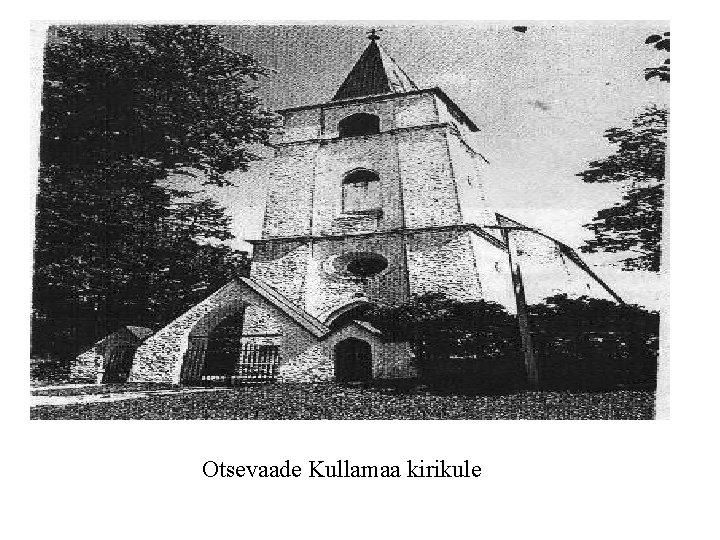 Otsevaade Kullamaa kirikule 