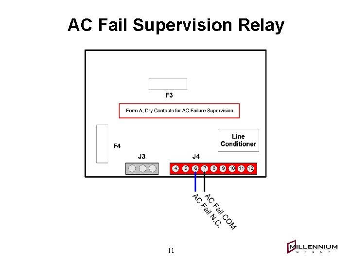 AC Fail Supervision Relay 11 