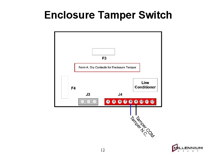 Enclosure Tamper Switch 12 