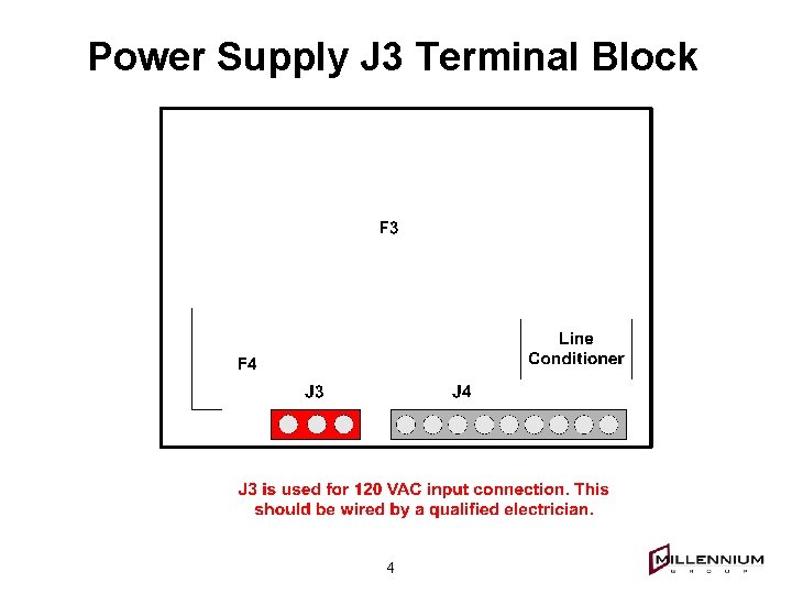 Power Supply J 3 Terminal Block 4 