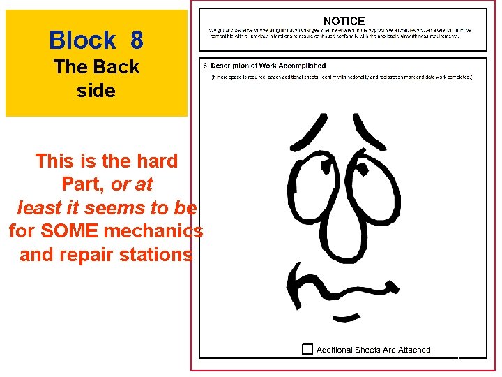 Block 8 . 337. DOC The Back side This is the hard Part, or