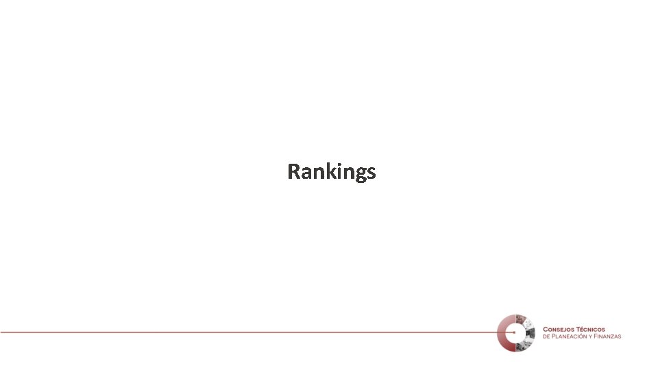 Rankings 