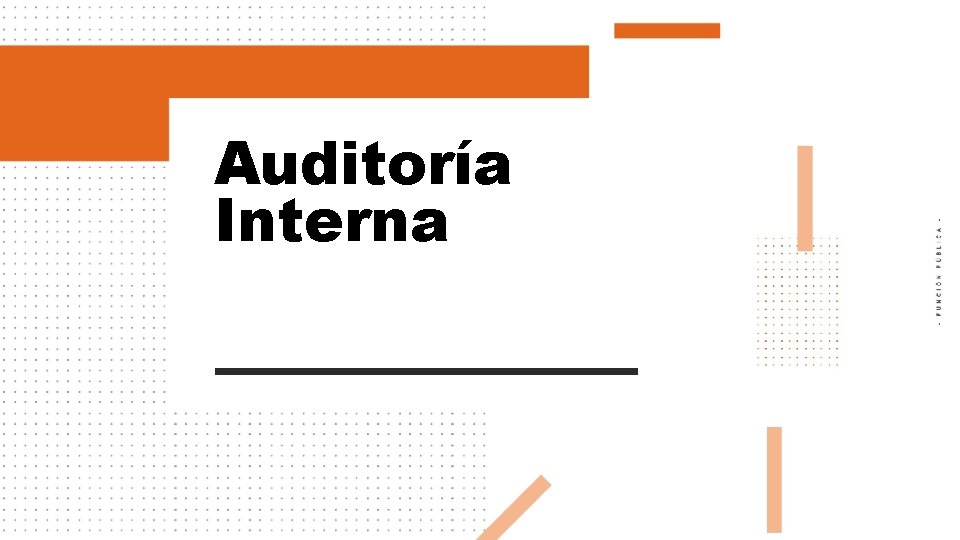 Auditoría Interna 