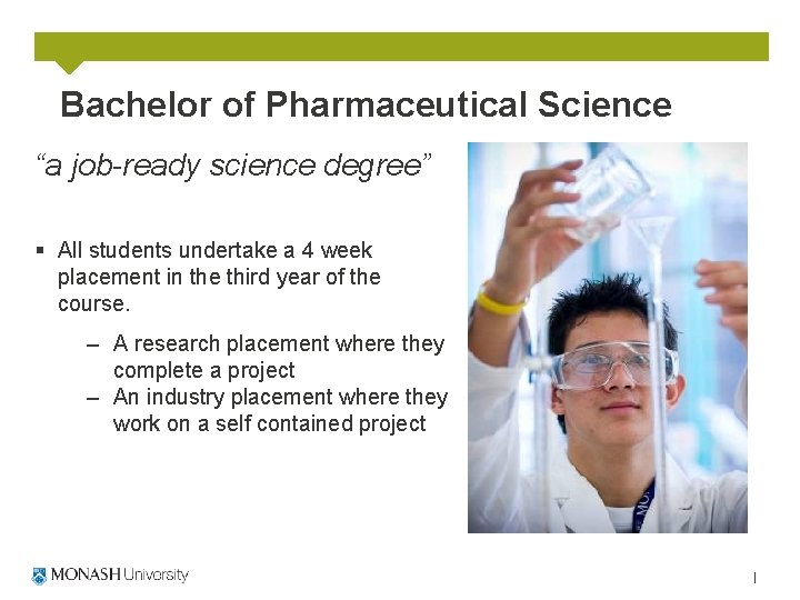 Pharmacy and Pharmaceutical Sciences Do you want to