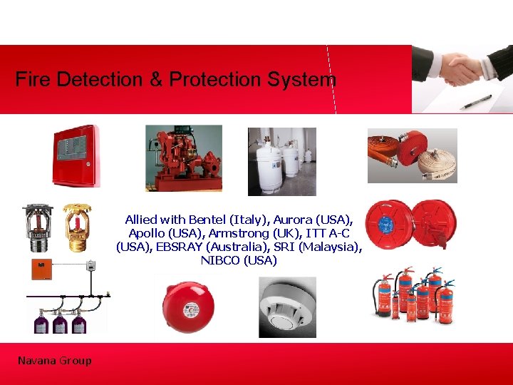 Fire Detection & Protection System Allied with Bentel (Italy), Aurora (USA), Apollo (USA), Armstrong