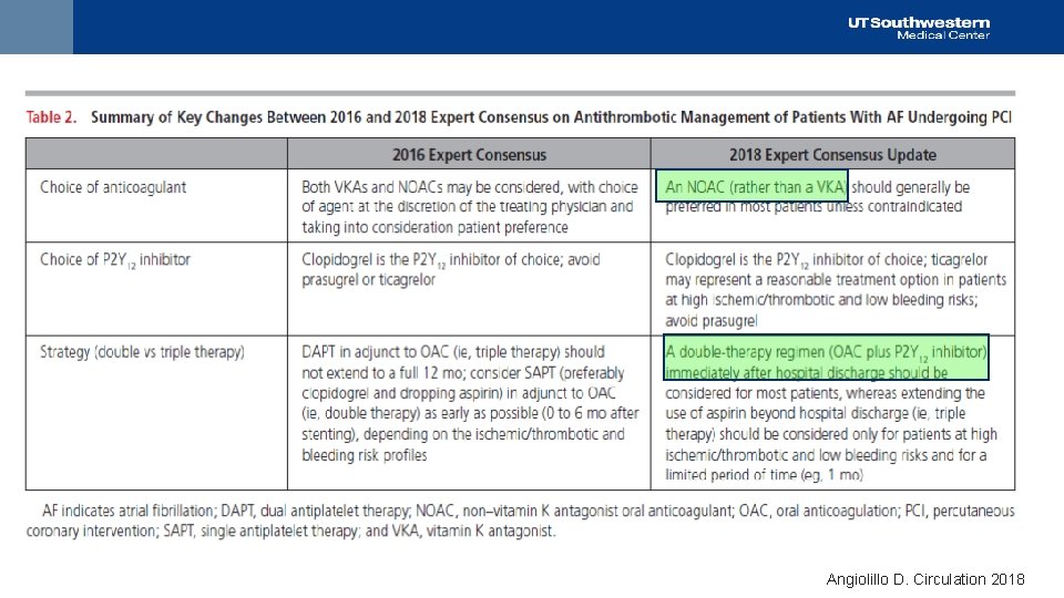 Angiolillo D. Circulation 2018 