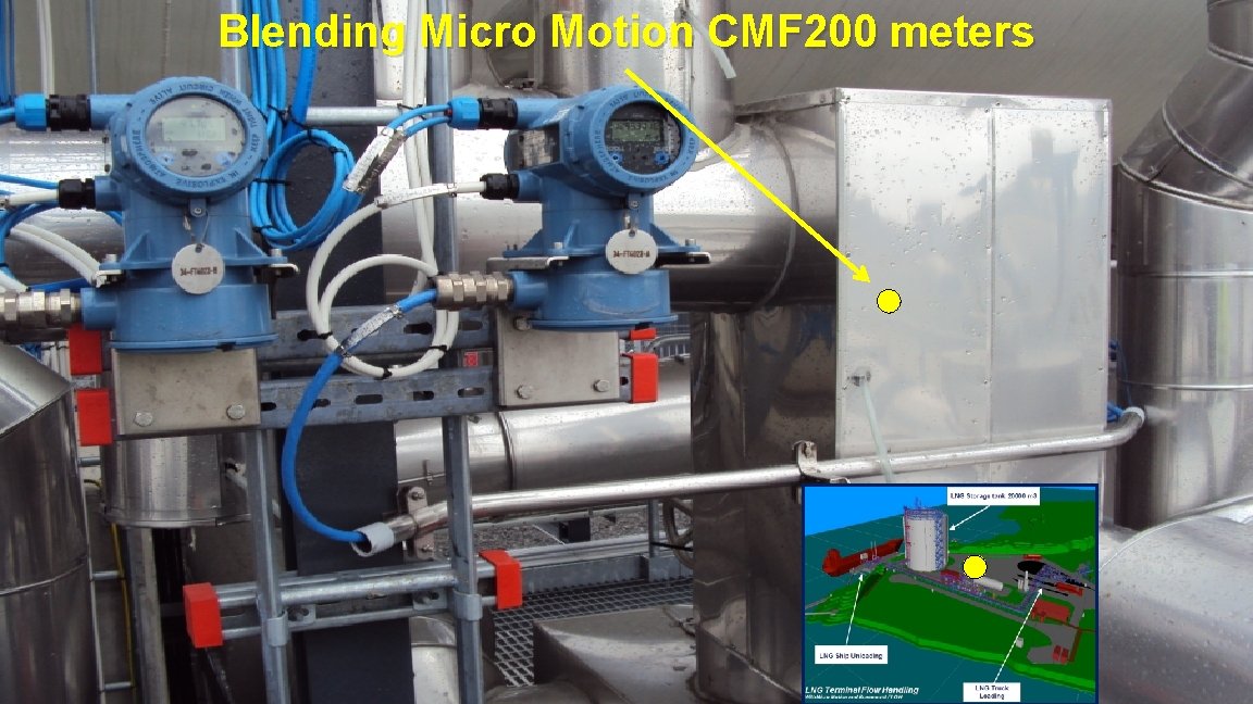 Blending Micro Motion CMF 200 meters 