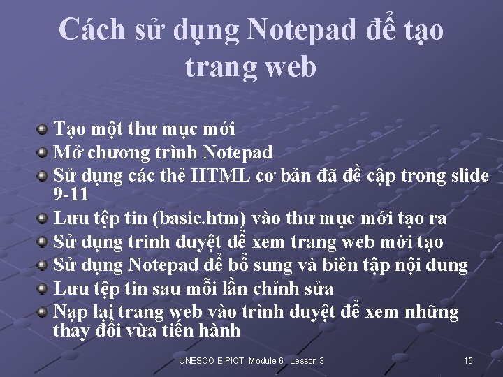 Cách sử dụng Notepad để tạo trang web Tạo một thư mục mới Mở Cách sử dụng Notepad để tạo trang web Tạo một thư mục mới Mở