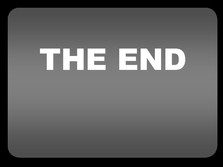 THE END 