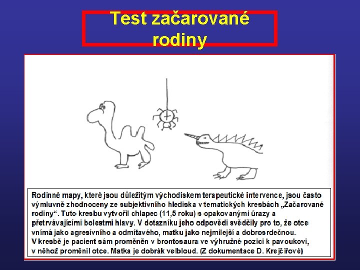 Test začarované rodiny 