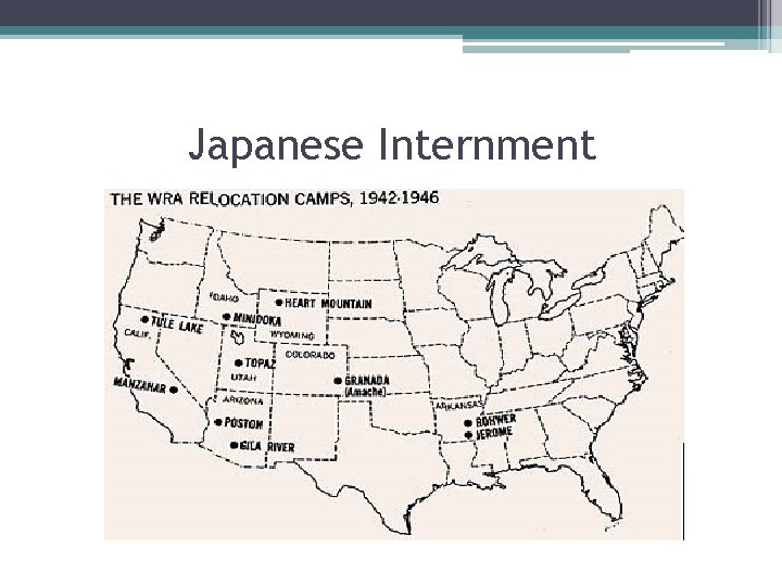 Japanese Internment 