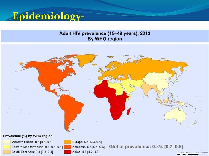 Epidemiology- 