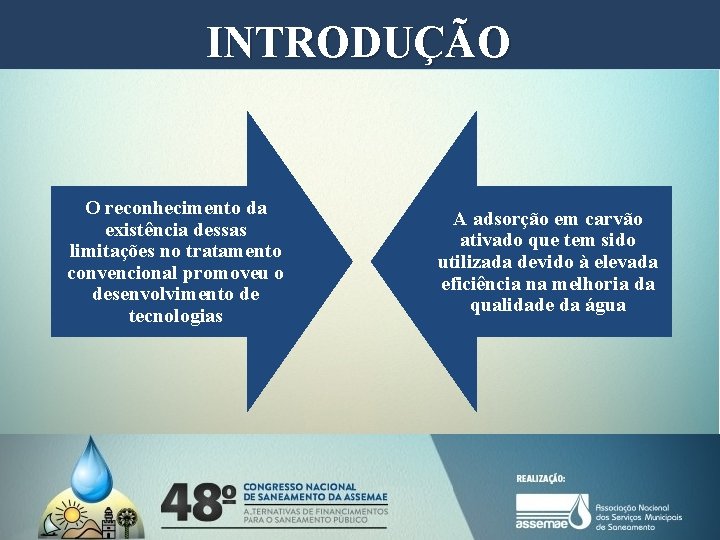 INTRODUÇÃO O reconhecimento da existência dessas limitações no tratamento convencional promoveu o desenvolvimento de INTRODUÇÃO O reconhecimento da existência dessas limitações no tratamento convencional promoveu o desenvolvimento de