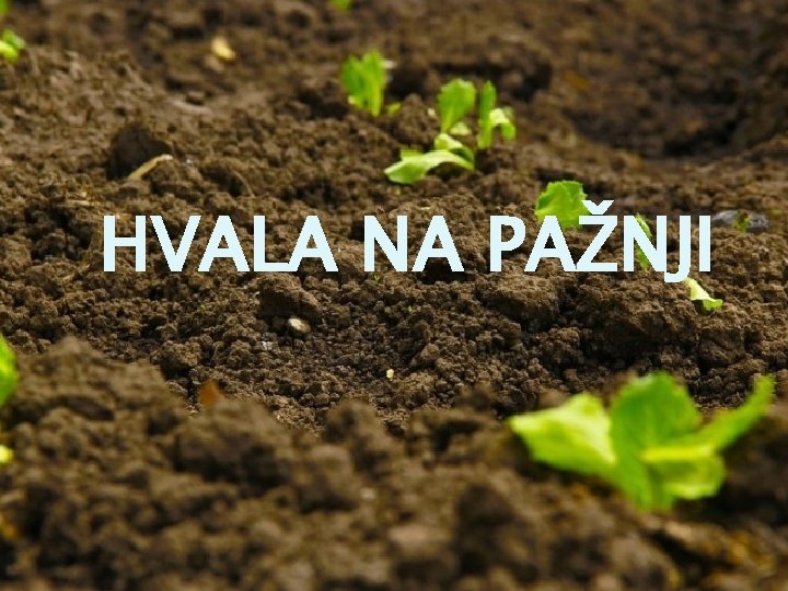 HVALA NA PAŽNJI 