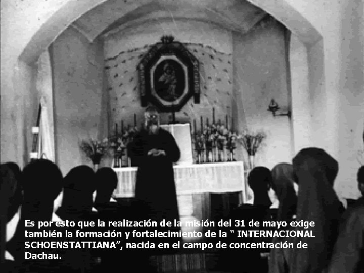 Es por esto que la realización de la misión del 31 de mayo exige Es por esto que la realización de la misión del 31 de mayo exige