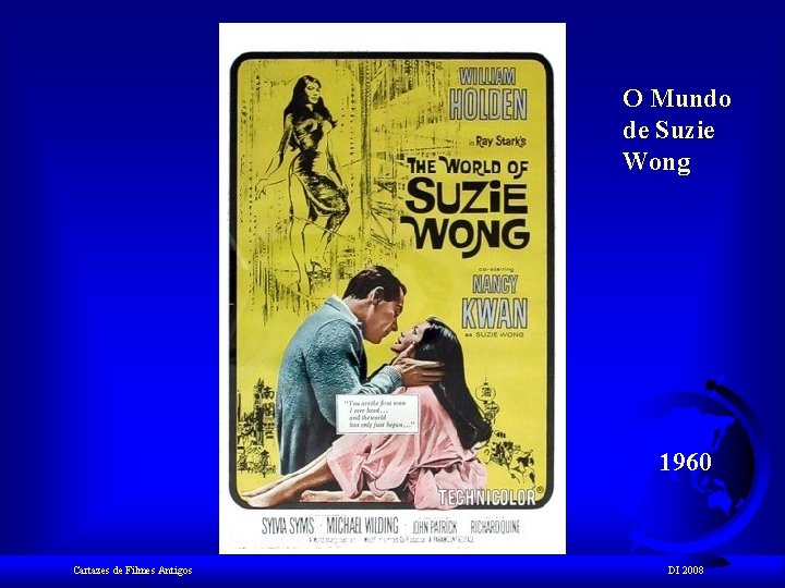 O Mundo de Suzie Wong 1960 Cartazes de Filmes Antigos DI 2008 