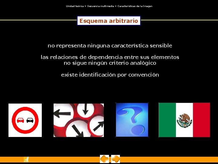 Unidad teórica > Secuencia multimedia > Características de la Imagen Esquema arbitrario no Unidad teórica > Secuencia multimedia > Características de la Imagen Esquema arbitrario no