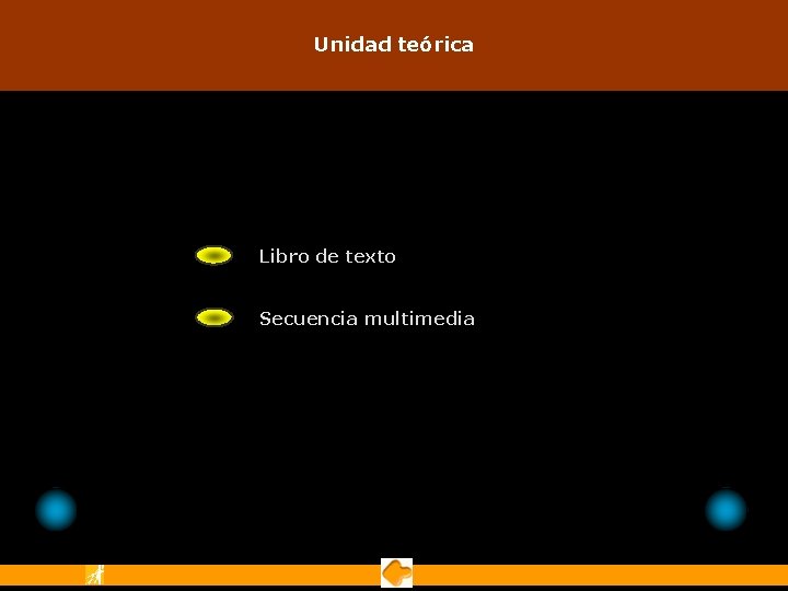 Unidad teórica Libro de texto Secuencia multimedia Unidad teórica Libro de texto Secuencia multimedia