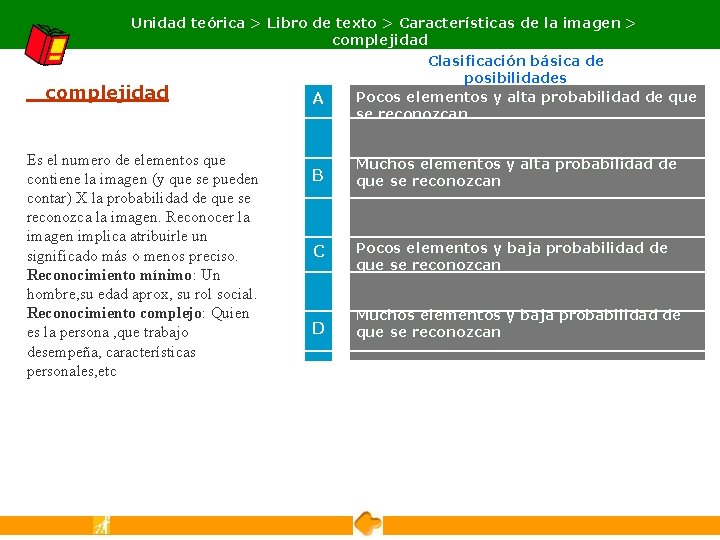 Unidad teórica > Libro de texto > Características de la imagen > complejidad Es Unidad teórica > Libro de texto > Características de la imagen > complejidad Es