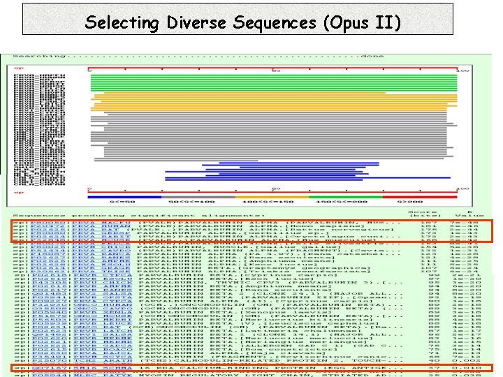 Selecting Diverse Sequences (Opus II) 