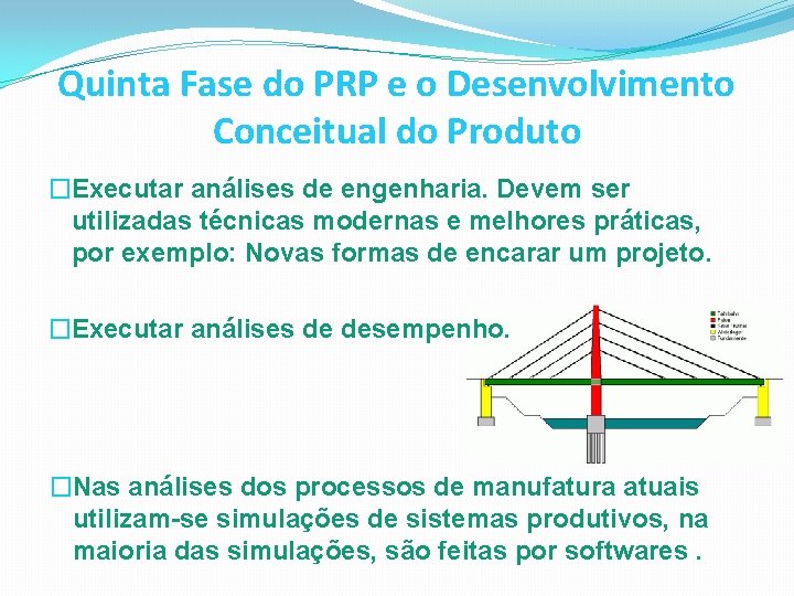 Quinta Fase do PRP e o Desenvolvimento Conceitual do Produto �Executar análises de engenharia.