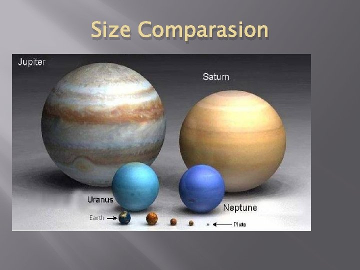 Size Comparasion 