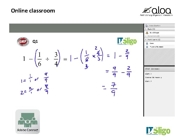 Online classroom 