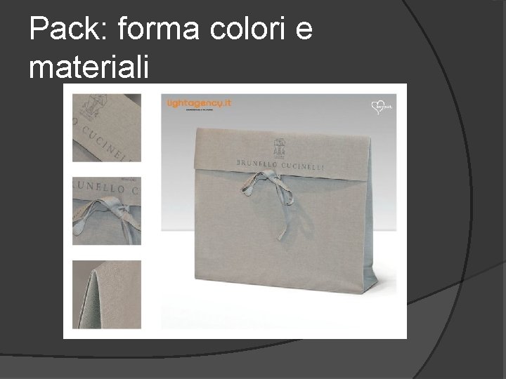 Pack: forma colori e materiali 