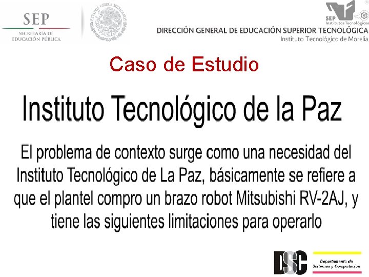 Caso de Estudio 