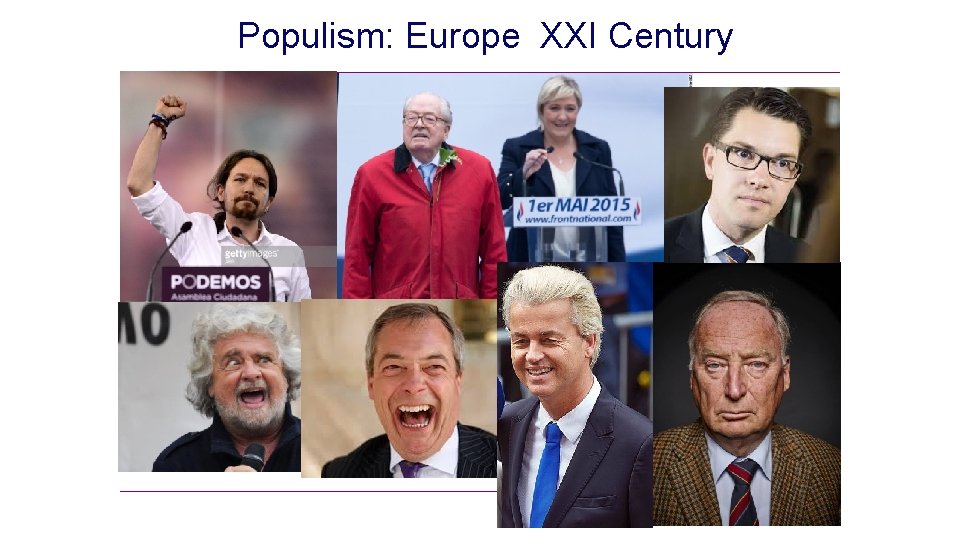 Populism: Europe XXI Century 