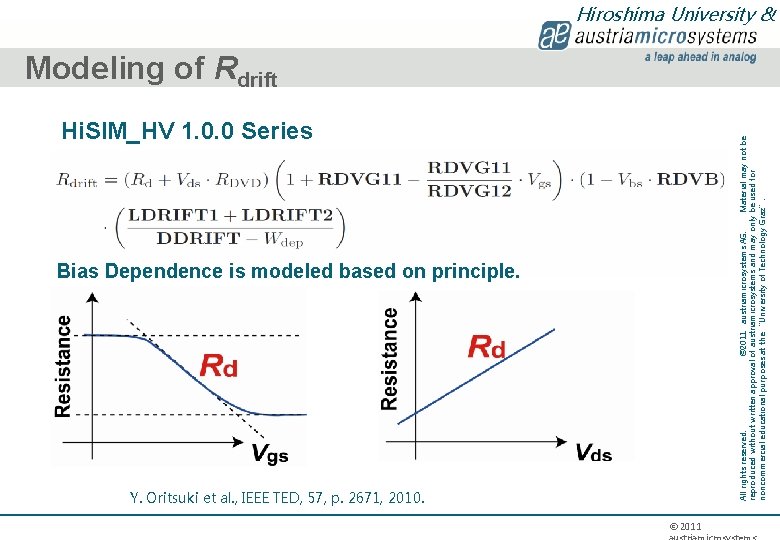 Hi. SIM_HV 1. 0. 0 Series Bias Dependence is modeled based on principle. Y.