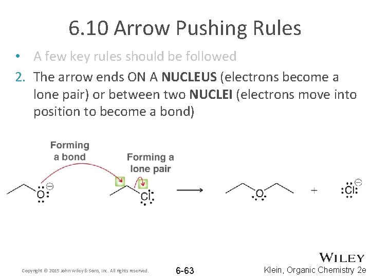 6. 10 Arrow Pushing Rules • A few key rules should be followed 2.