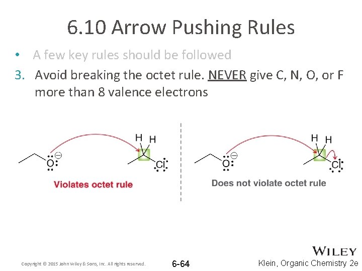 6. 10 Arrow Pushing Rules • A few key rules should be followed 3.