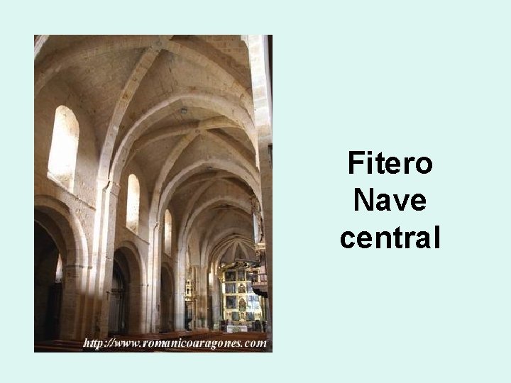 Fitero Nave central 