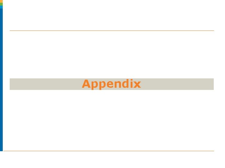 Appendix Appendix