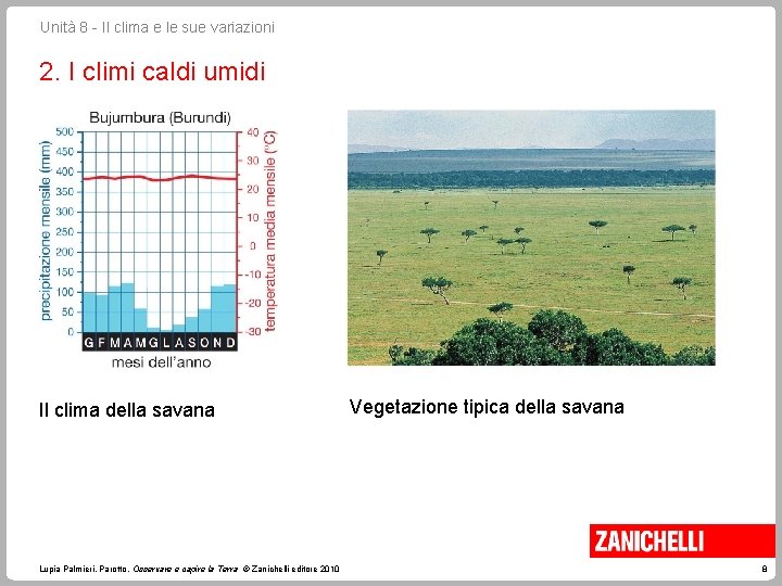 Unità 8 - Il clima e le sue variazioni 2. I climi caldi umidi