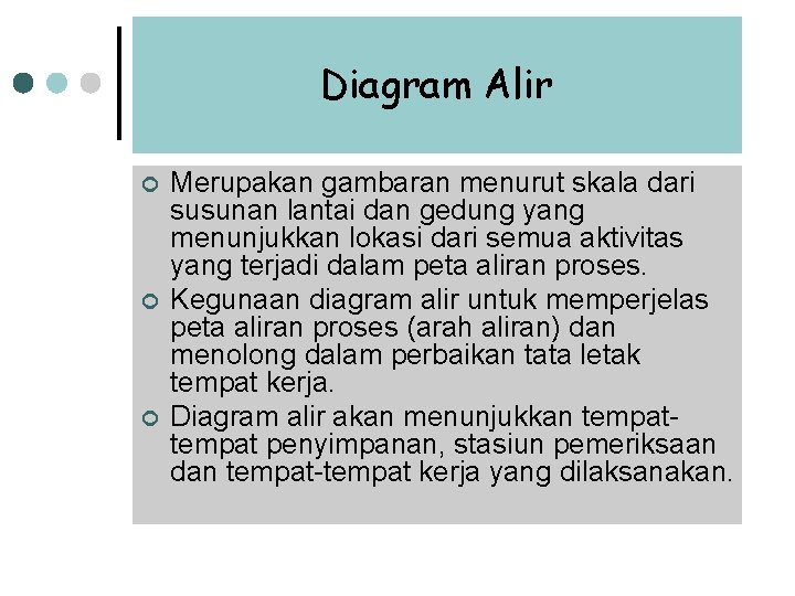 Diagram Alir ¢ ¢ ¢ Merupakan gambaran menurut skala dari susunan lantai dan gedung Diagram Alir ¢ ¢ ¢ Merupakan gambaran menurut skala dari susunan lantai dan gedung