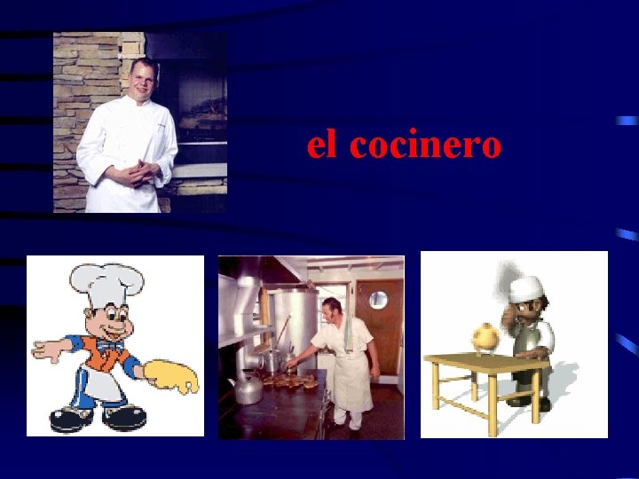 el cocinero 