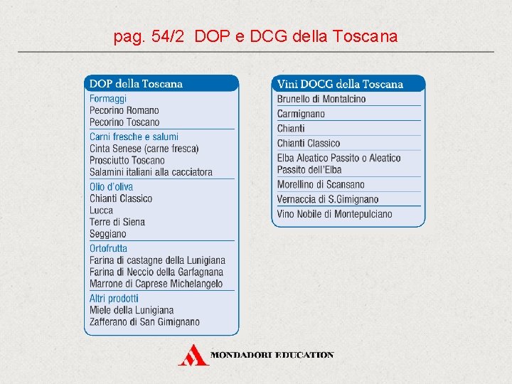 pag. 54/2 DOP e DCG della Toscana 