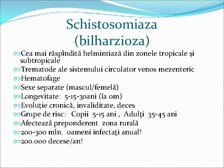 clinici de helmintiază)
