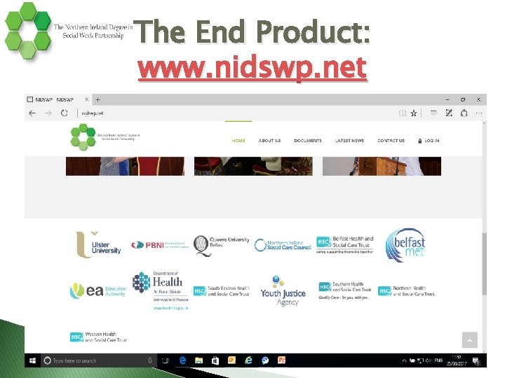 The End Product: www. nidswp. net The End Product: www. nidswp. net