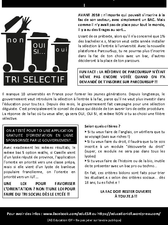 TU VEUX FAIRE DES ÉTUDES ? VOICI CE QU’IL VA T’ARRIVER ! AVANT 2018