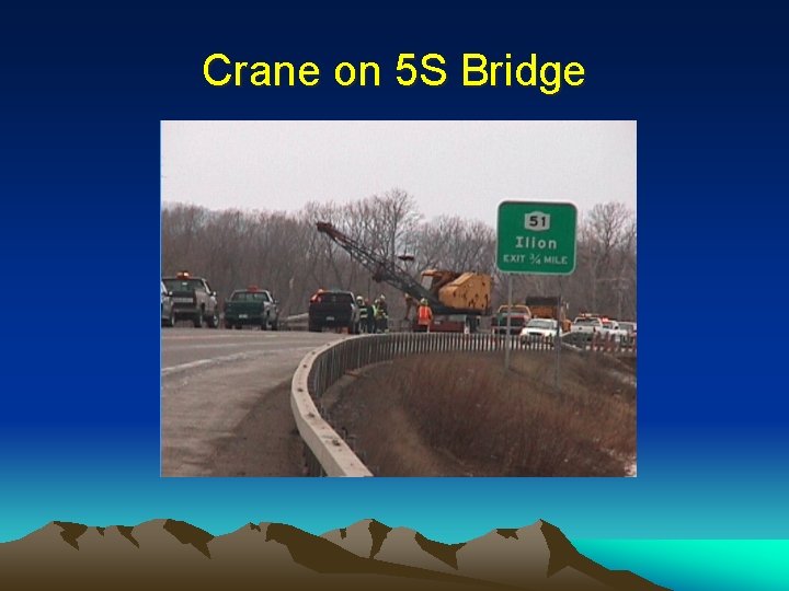 Crane on 5 S Bridge 