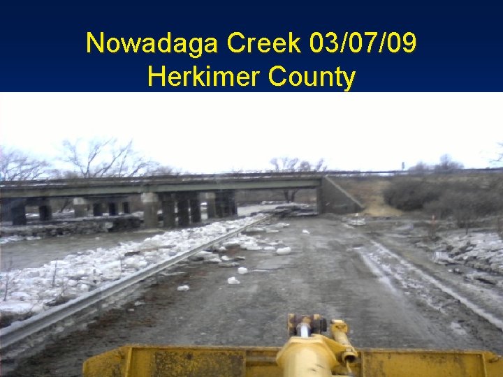 Nowadaga Creek 03/07/09 Herkimer County 