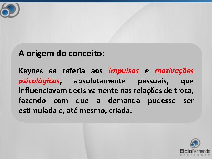 MARKETING I A origem do conceito At 1900