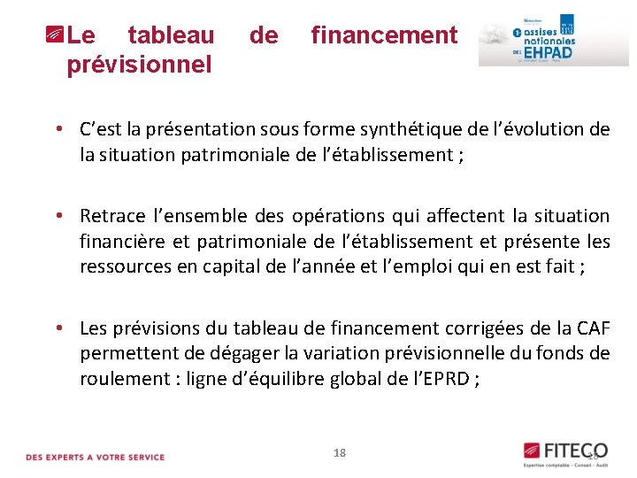 Le tableau de Application de l’EPRD dans le socialprévisionnel financement secteur médico- • C’est Le tableau de Application de l’EPRD dans le socialprévisionnel financement secteur médico- • C’est